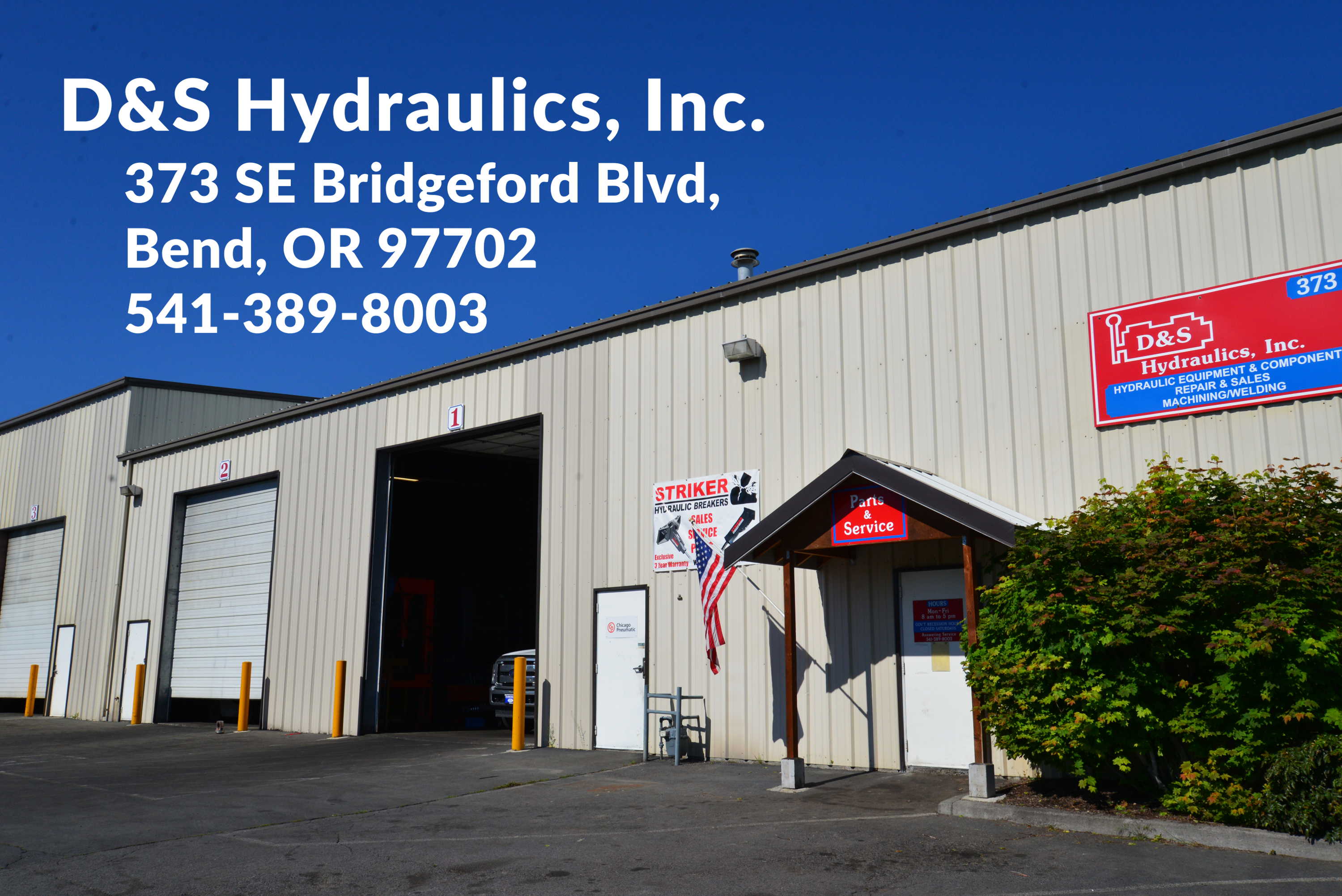 Machining and welding with full fabrication services at D&S Hydraulics in Bend